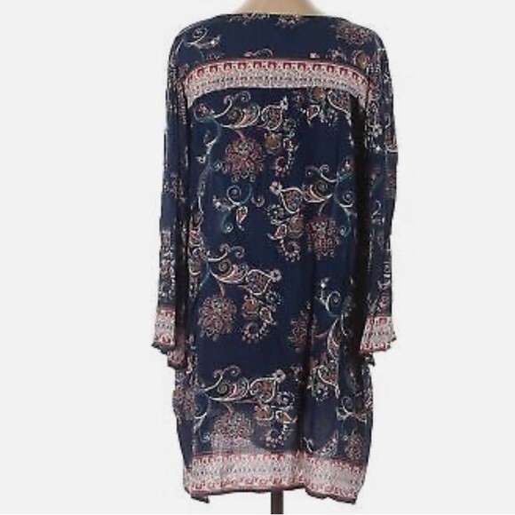 Angie boho print shift dress size medium - Picture 2 of 5